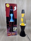Lava Lite Lamp Original 8408 Midnight Series 16  W box Yellow Haggerty 1996