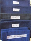 Vintage Lot 5 Pieces Dark Color Cotton Fabric Total 5 Yds 16  M54