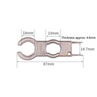 Mc4 Photovoltaic Connector Tool Wrench Spanner Pv Solar Tool Connector Wrench