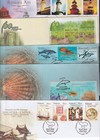 Malaysia Fdc Choice 2000-2007 Medicine Lilies Beaches Dolphin Whale China Boats