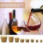 120 Pack Assorted Sizes Cork Stoppers Wine Bottle Cork Plugs For Apothecary Jars