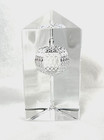 Waterford Crystal 2000 Times Square Ball Paperweight  Free Ship