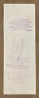 Antique Manufacturers National Bank Canceled Check Stamp Lewiston  Maine 1899