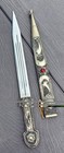 Vintage Caucasian Russian Khanjali Kindjal Sword Knife Dagger 17 75    Long