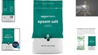 Epsom Salt Soaking Aid - Eucalyptus   Spearmint  3 Lb For Ultimate Relaxation
