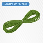 Twisted Cord Trim  5 Yard 4mm 3-ply Twine Braided Rope Thread  Olive Green