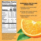 Orange Sugar Free Instant Pudding Mix 1 65 Oz No-bake Dessert Pie Filling