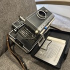 Vintage Polaroid Automatic 100 Land Camera W  Case  Strap