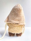 Fluffy Teddy Bear Coat   Hooded Hat Set For Labubu Doll - Cozy Winter Outfit