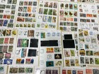 Commonwealth Stamps  Mint And Used 44 Approval Leaves Vintage To Modern  Ad114