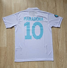 New Napoli Maradona Dios  Away Soccer Jersey Retro All Sizes Kids And Adults