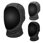 Open Face Balaclava Breathable Face Mask Sports Lightweight Soft Headwear Hats