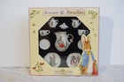 Reutter Porzellan Peter Rabbit Beatrix Potter Dolls China Tea Set 11 Piece  c 