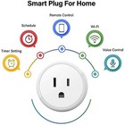 Mini Smart Plug - Wi-fi Outlet Socket Compatible W  Alexa  Echo And Google Home