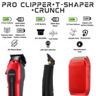Supreme Trimmer 3-in-1 Barber Bundle   Clipper  Dlc Trimmer  Foil Shaver   Red