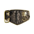Archangel Michael Brass Belt Buckle  Saint Michael Image  Tyrael Belt Buckle