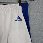 Adidas Woven Stock Football Pants White Blue Men s Size Large Gg7416 New