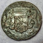 Early Date 1689 New York Penny Colonial Copper Cent Utrecht Mint Certificate Of