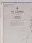 1943 Gulf Of Honduras 38 x28  Map Hydrographic U s navy Survey 1896