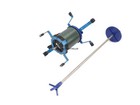 For Septic Aeratorseptic Tank Shaft Aerator Air Pump With 14  Brackets Kit