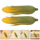  10pcs Lifelike Fake Corn  Realistic Artificial Vegetable Lifelike Faux Food