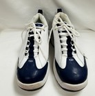 Dexter Mens Bowling Shoes Size 9 5 M Slide-rite Soles B2033-9 White Navy