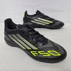 Adidas F50 League Tf Soccer Cleats Jh7725 Black Lucid Lemon Mens Size 8 5