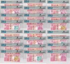 Macau Set 24  10 Patacas Zodiac Dragon 2012-2023 Bnu   Boc Gem 65 66 67 Epq
