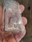 Rare Vintage Cross Embossed Holy Water Bottle