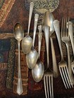 Lot 19pc Silverplate Flatware Wm  Rogers   Son Old Company International Silver