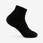 1 Pair  Thorlo Maximum Cushion  ankle  Tennis Socks  black  Size Medium   tmx11