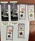 6 X Tickets Baltimore Ravens Vs Jacksonville Jaguars 2001 2002 2014