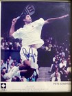  signed  Pete Sampras Autographed 8x10  Framed Photo Tennis 