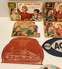 Needle Books Advertising Packs Acme Norge Sewing Susan A   P Vintage Lot Of 7