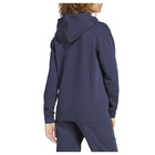 Adidas Essentials Small Feel Cozy Pullover Hoodie Womens Blue Casual Outerwear I