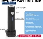 Cordless Electric Vacuum Pump For Vacuum Storage Bags  Travel Air Pump  P