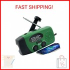 Emergency Hand Crank Radio With Led Flashlight For Emergency  Am fm Noaa Portabl