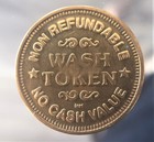 Car Wash Token excellent Au Condition  No Cash Value