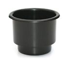 Black Single Plastic Cup Holder Boat Rv Car Truck Inserts Large Size Jumbo