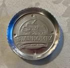 Vintage Stanhome Aluminum Drink Coasters  Late 40s-50s Set Of 8