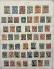 Nice Italy Collection On Scott International Album Pages - Cat   3 000   Extras 