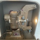 Vintage Bell   Howell Filmo 8 Model 122-a 8mm Film Projector W  Case   1 Reel