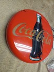 Vintage 1997 Coca-cola Button Telephone Round Disc Light Up Landline Works