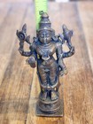 Antique Indian Hindu Bronze Figure Lakshmi
