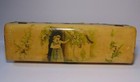 Vintage Antique Victorian Era Celluloid Jewelry Vanity Trinket Box Curling Iron