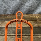 Vintage Bontrager Orange Aluminum Water Bottle Cage Bike Bicycle Holder Mtb