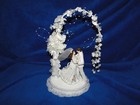 New Wilton Designer Series Romantic Moments Wedding Caketop White Coat  118-651a