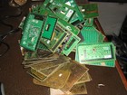 1 Lb 10 Oz Lot Of Vintage Laptop Mouse   Touch Pads Gold Plated Circuit Board