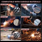 Mini Stick Welder 200a  110v Portable Igbt Inverter With Auto-darkening Goggles