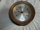 Vintage Brass Cased Seth Thomas Corsair Model 1050-002 Ship s Bell Clock